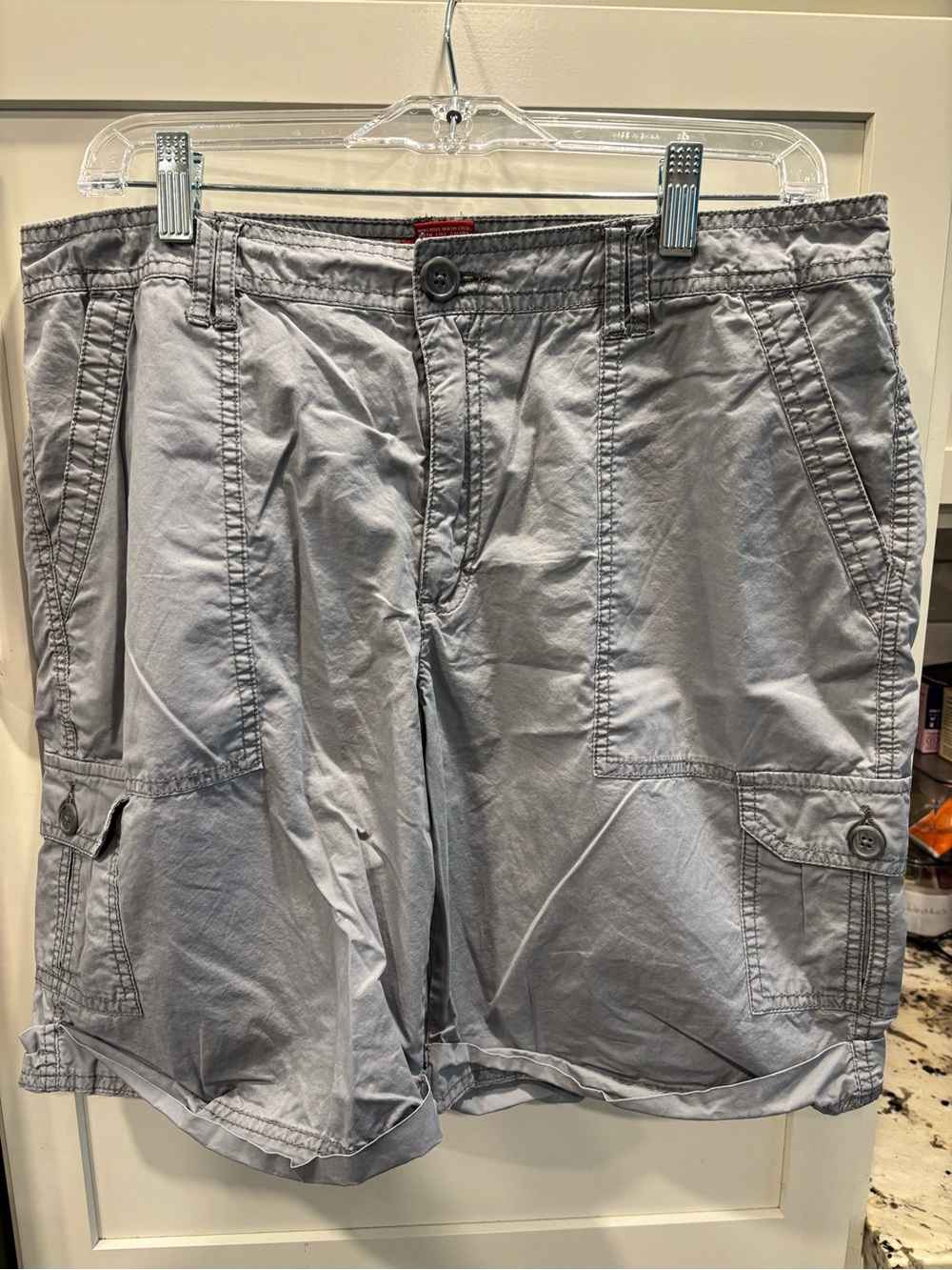 Merona Woman’s Gray Cargo Shorts